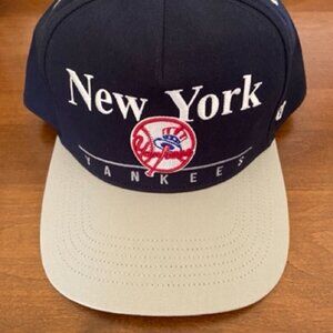 47 Brand Yankees Throwback Hitch Snapback Hat Two-Tone